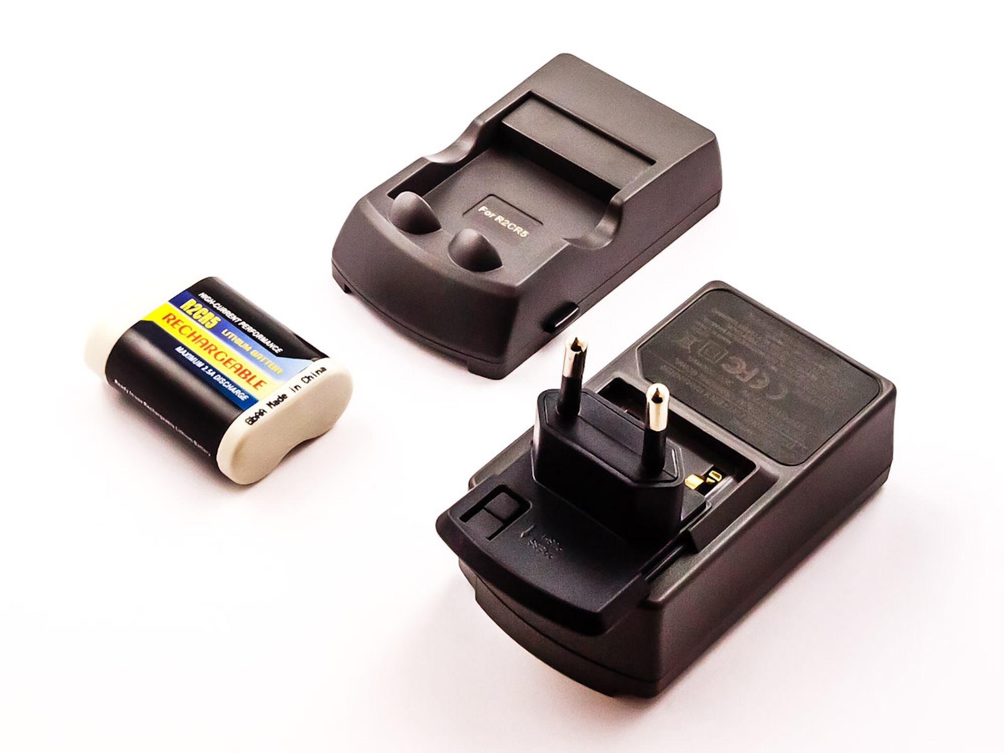 MOBILOTEC SteckerLadegerät kompatibel mit Nikon 3.7/7.3 grau Volt, Netzteil/Ladegerät Nikon, F50
