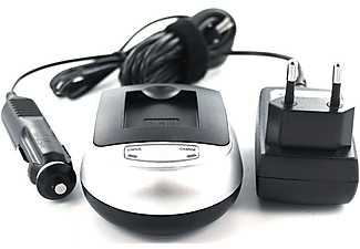 MOBILOTEC Ladegerät kompatibel mit Panasonic VW-VBX070 Netzteil/Ladegerät Panasonic, 12 Volt, Silberfarben