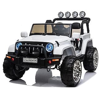 Coche Eléctrico - ATAA CARS ATAA Predator 24v Color Blanco - Coche eléctrico infantil para niños batería 24v con mando contro