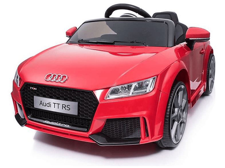 Coche eléctrico infantil para niños y mando control remoto Audi TT