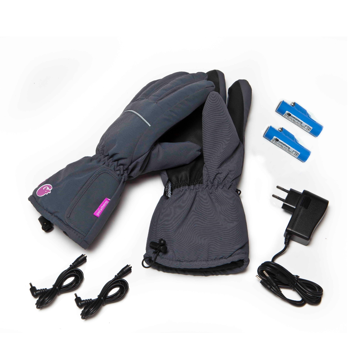 Guantes Calefactores Pekatherm con baterías de litio cp940 gu910m recargables y cargador talla para hombres