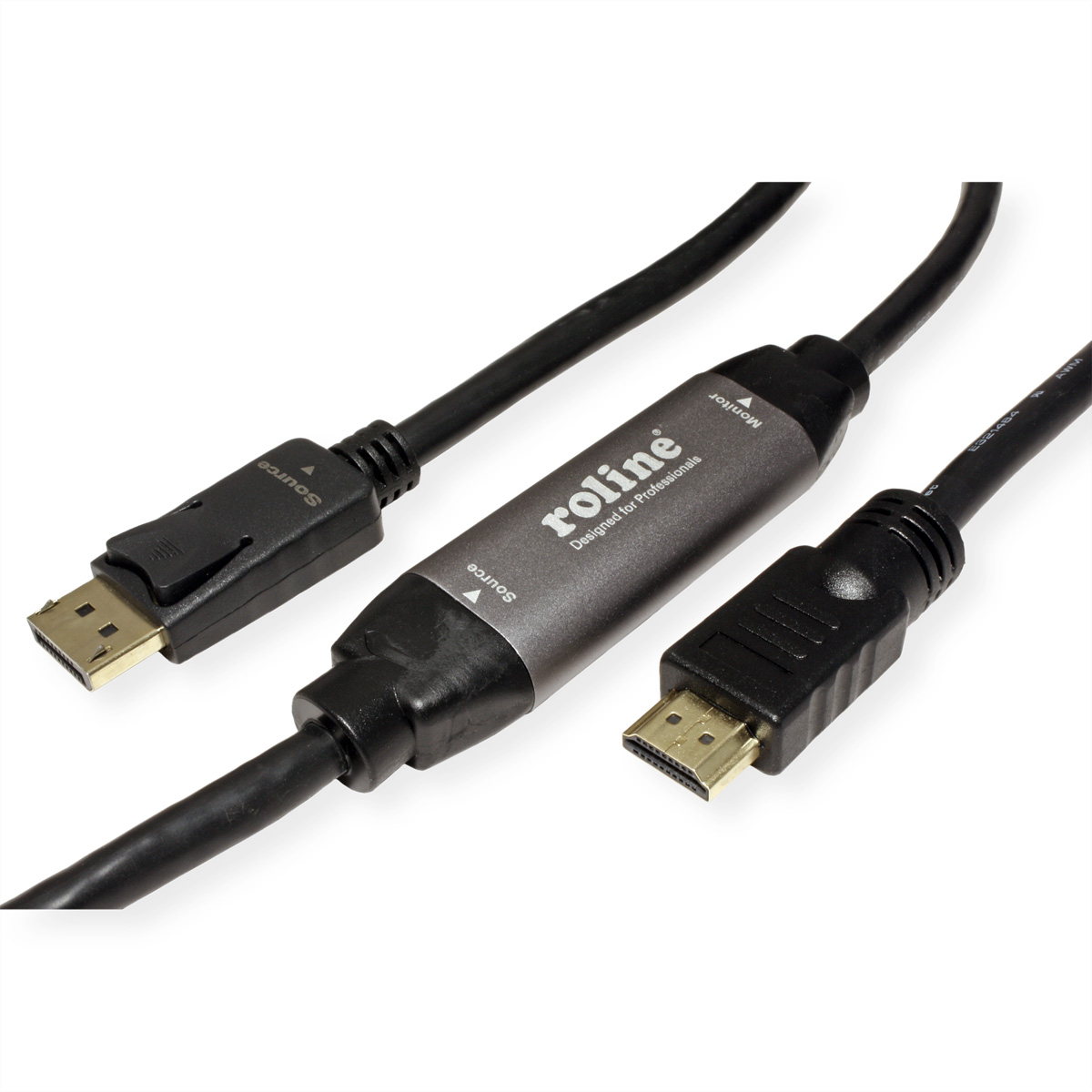ROLINE DisplayPort Kabel DP - ST/ST, UHDTV, DP-UHDTV-Kabel, m 10