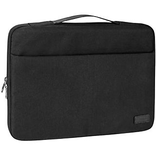 Funda Ordenador Portátil - SUBBLIM Elegant Laptop Sleeve, 14,1 ", Terciopelo / Foam, Negro