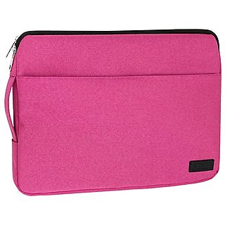 Funda Ordenador Portátil - SUBBLIM Urban Laptop Sleeve, 15,6 ", Poliéster / Foam, Rosa