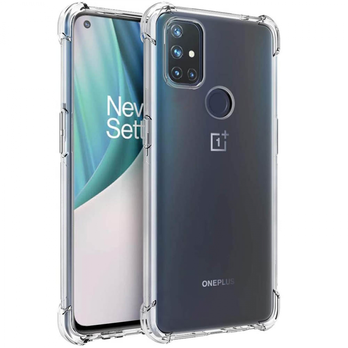 CA4, N10, CASEONLINE OnePlus, Backcover, Nord Transparent