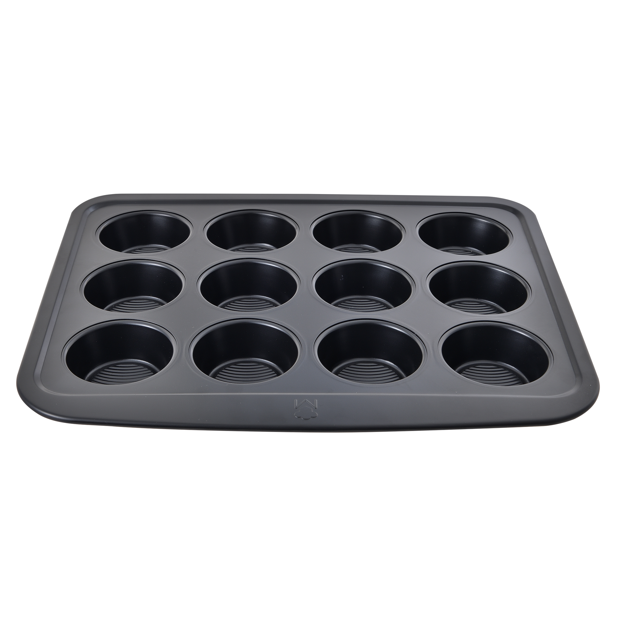 Moldes Para Horno masterpro bgmp7342 negro acero carbono molde 12 muffin 37.2x31.4x3.3cm al foodies mp 372 314 33