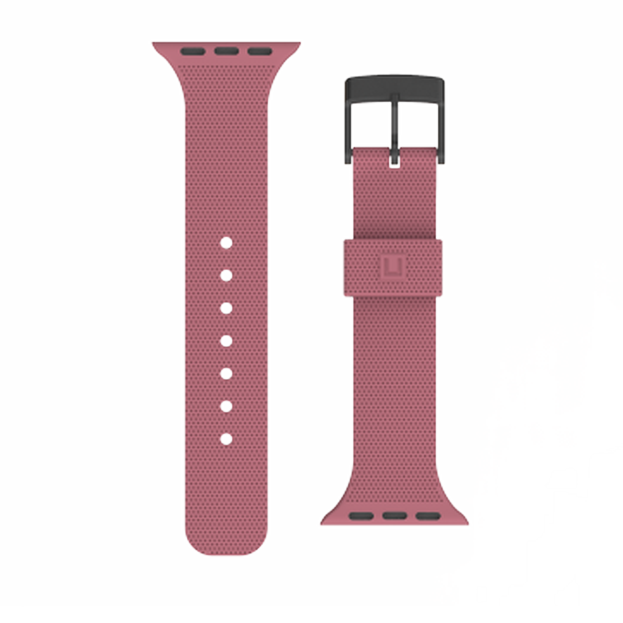 URBAN ARMOR GEAR 2 Series SE, / Dot 7 by / U Series UAG Apple, / Watch Series Watch Silikon (45mm / dusty / Strap, 44mm / 1 Series / 42mm), Series 3 rose Apple Series [U] / Series 4 5 6 Apple Armband