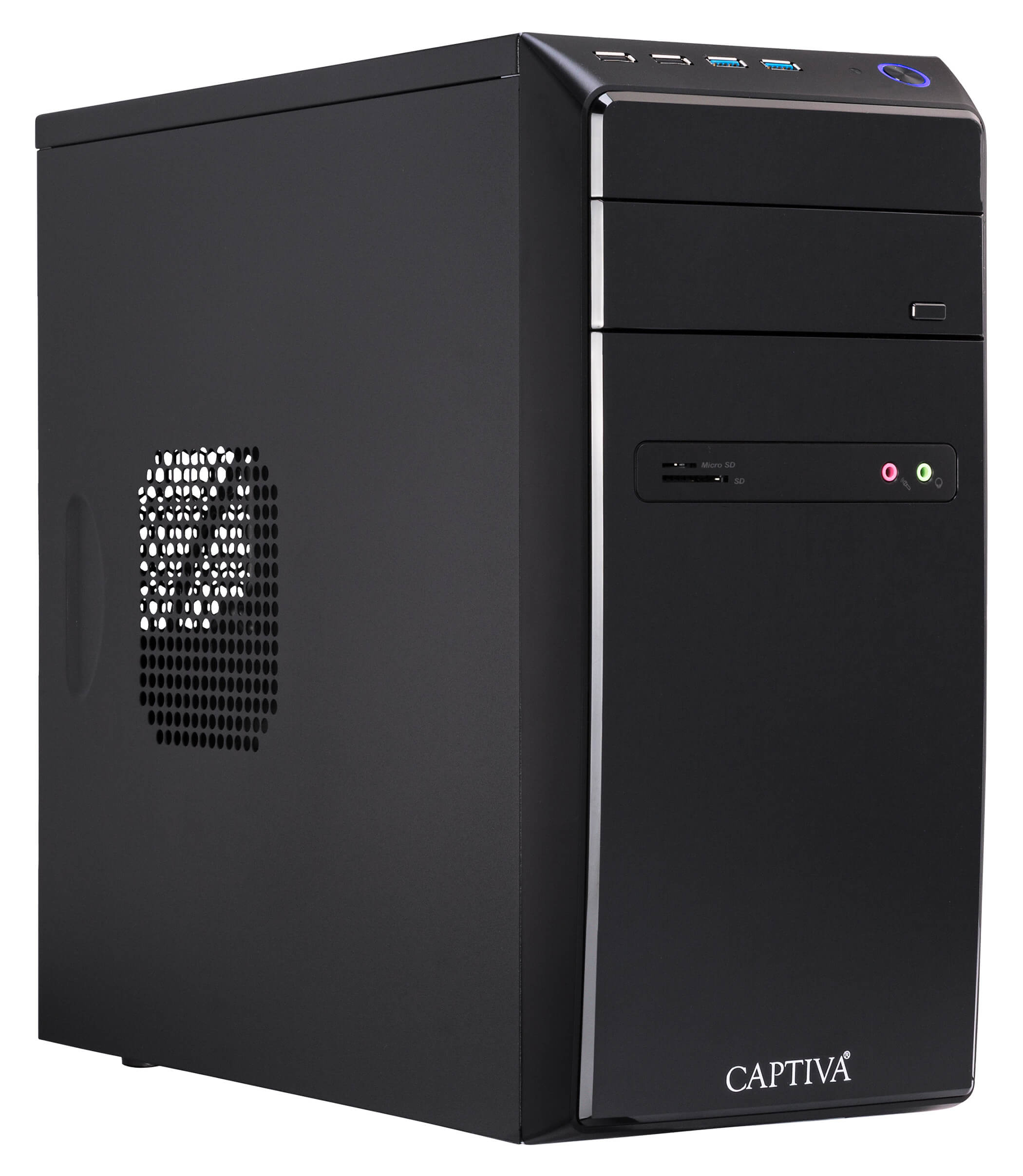 CAPTIVA Power Starter Core™ I77-828, GB Graphics, i7 SSD, UHD Prozessor, 500 GB Intel® ohne 16 mit RAM, Betriebssystem, Intel® Business-PC GB 0