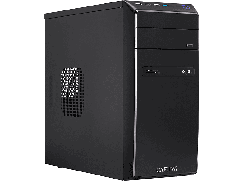 CAPTIVA Power Starter I77-826, ohne Betriebssystem, Business-PC mit Intel® Core™ i7 Prozessor, 16 GB RAM, 1000 GB SSD, Intel® UHD Graphics, 0 GB