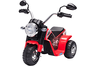 Moto eléctrica infantil - HOMCOM 18-36 meses, 3 ruedas, batería,  6V, 2km/h