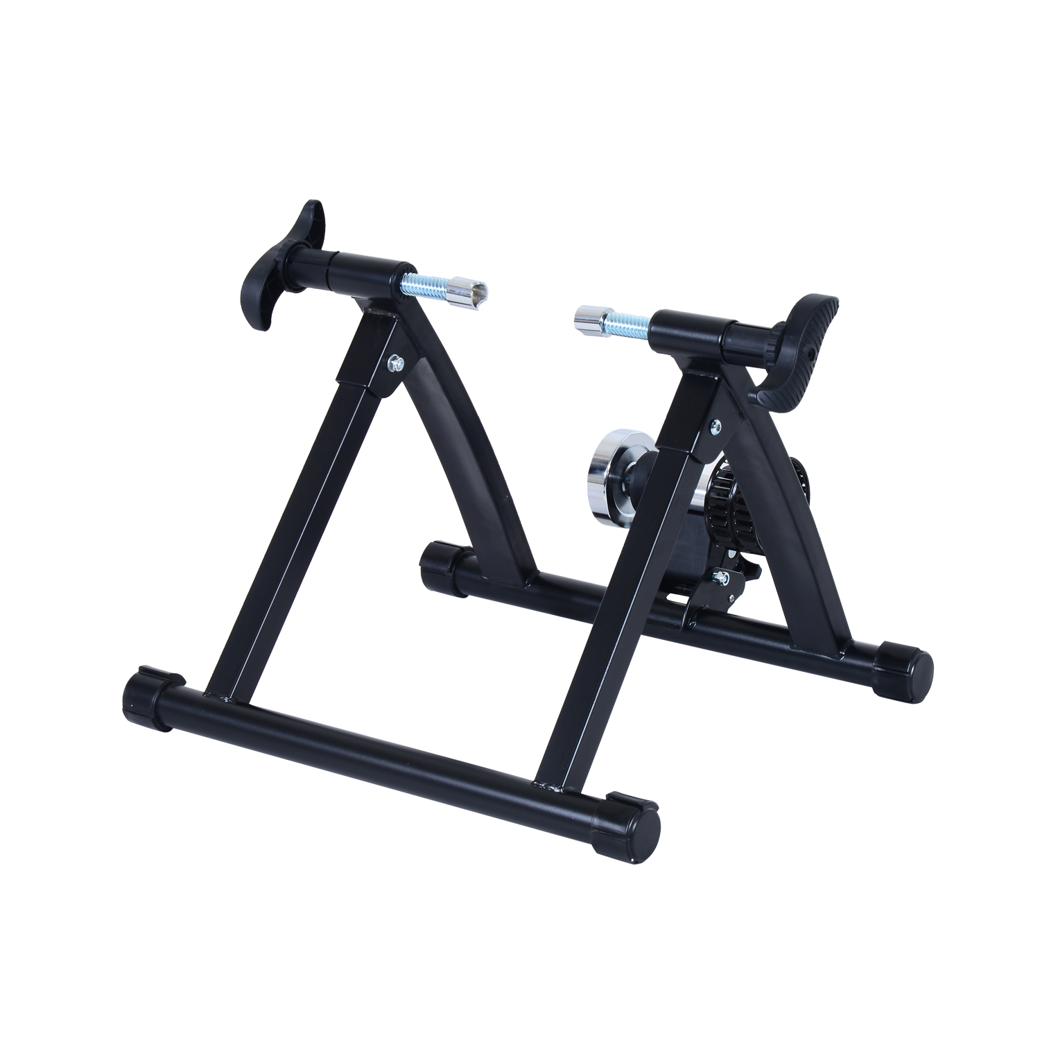 Homcom Rodillo Entrenamiento bicicleta acero cicloentrenador interior ciclismo de para 56610058 54.5x47.2x39.1cm 54.5x47.2x39.1