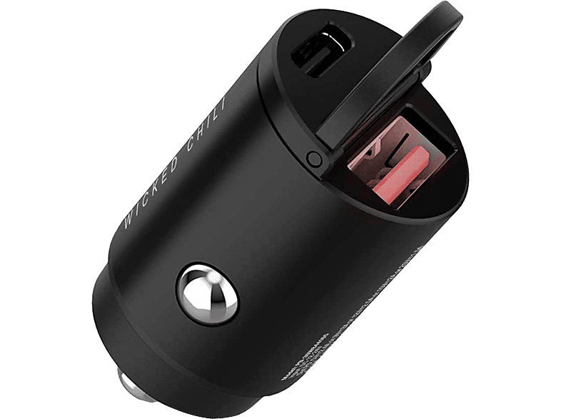 WICKED CHILI 30W Mini Dual KFZ Ladegerät USBC PD + QC 3.0