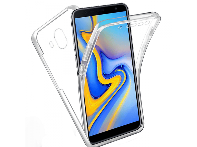 CASEONLINE 360°, Backcover, Samsung, Transparent (2018), J6 Galaxy