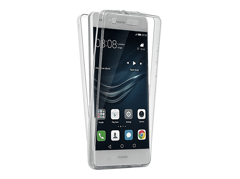 Lite, Transparent P10 Huawei, 360°, CASEONLINE Backcover,