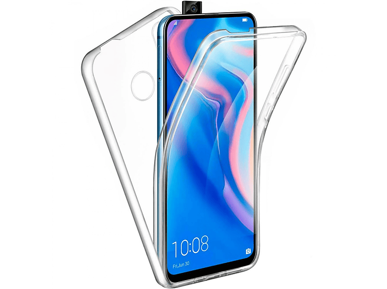 CASEONLINE 360° TPU+PC, Backcover, Huawei, P Smart Z, Transparent