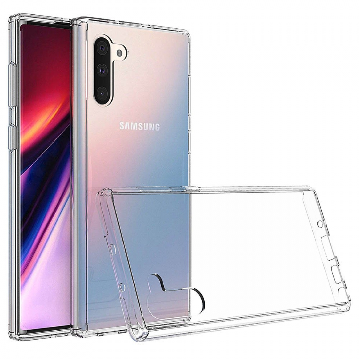 Samsung, Note 10, Transparent CASEONLINE Klare, Galaxy Backcover,