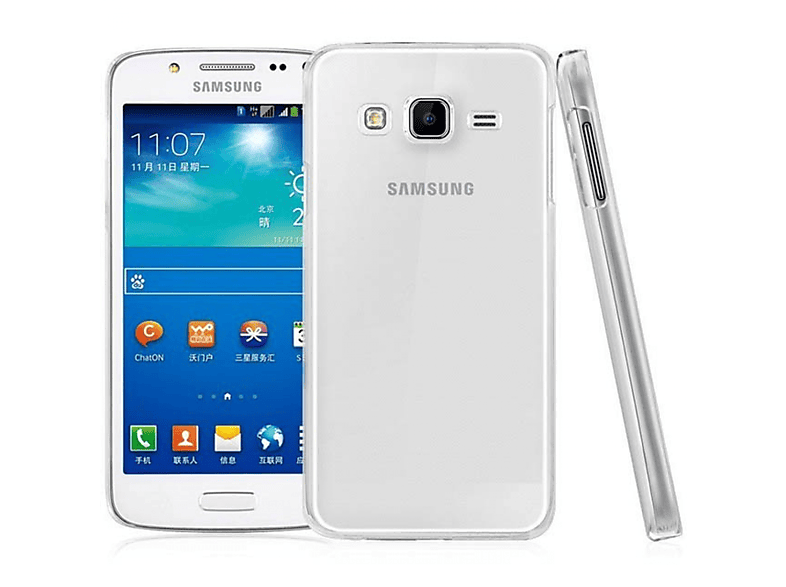 CASEONLINE Klare, Samsung, Galaxy J7 Transparent Backcover, (2015)