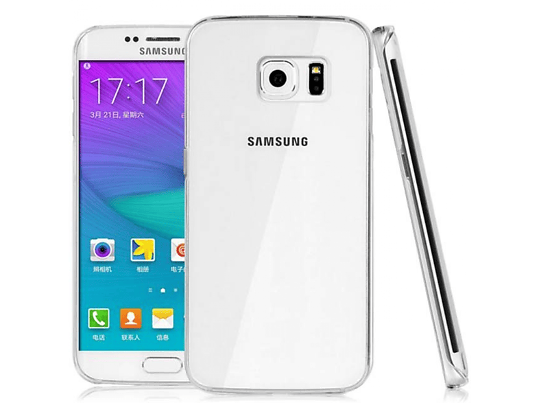 CASEONLINE Klare, Backcover, Samsung, S6 Transparent Galaxy Edge