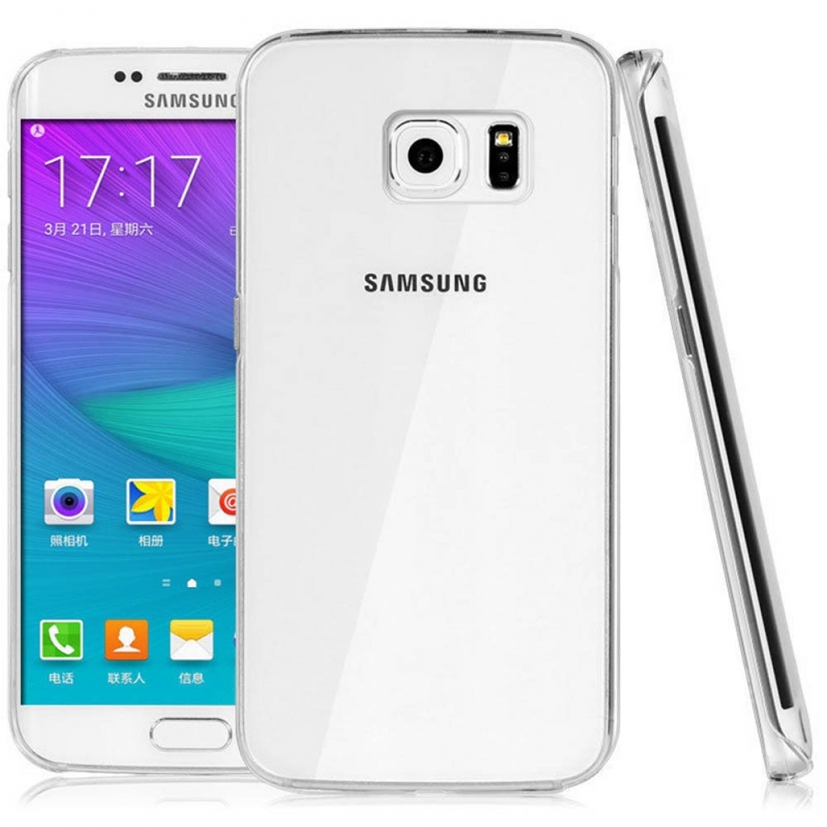 Klare, Samsung, CASEONLINE Transparent S6, Galaxy Backcover,