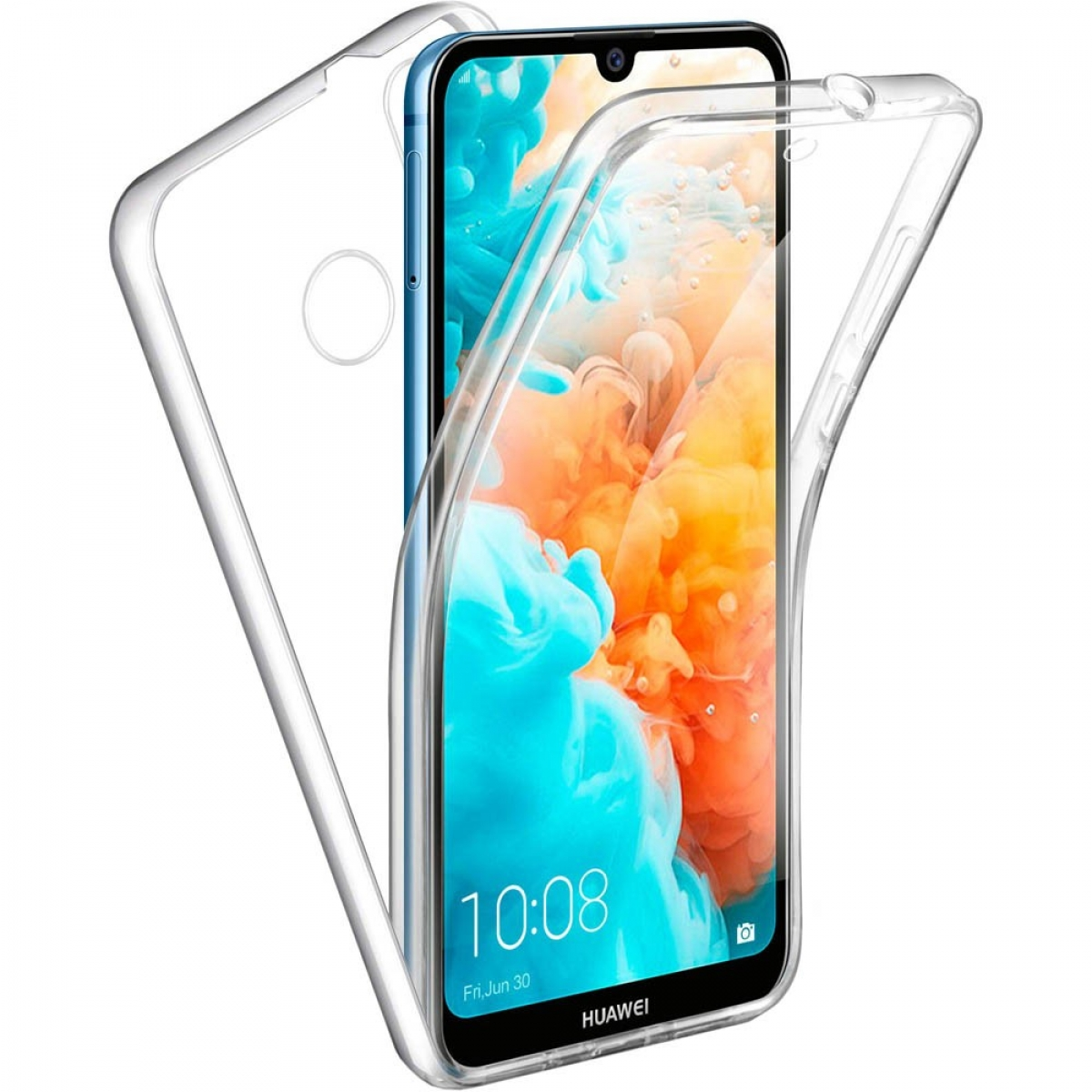 Huawei, 360°, Transparent Y7 Backcover, CASEONLINE 2019,