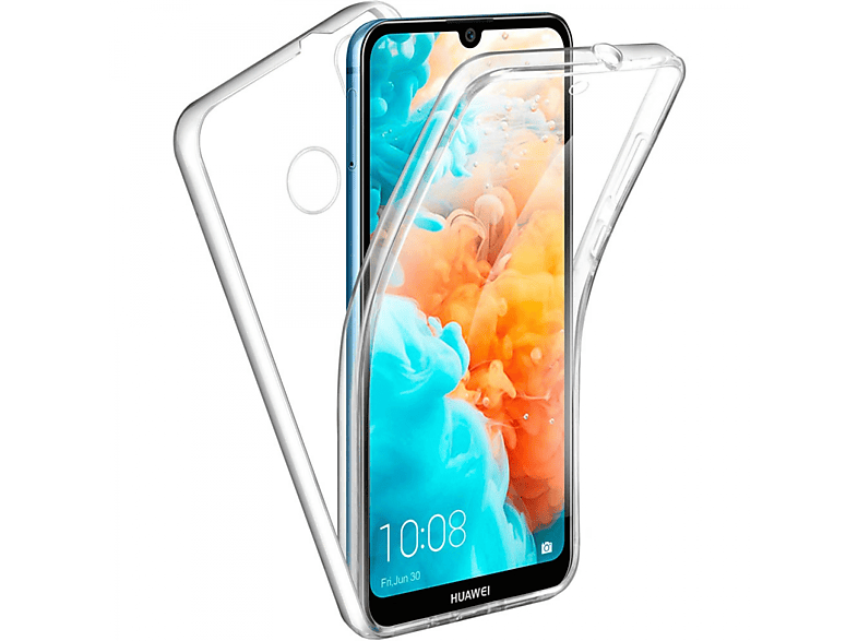 CASEONLINE 360°, Backcover, Huawei, Y7 2019, Transparent