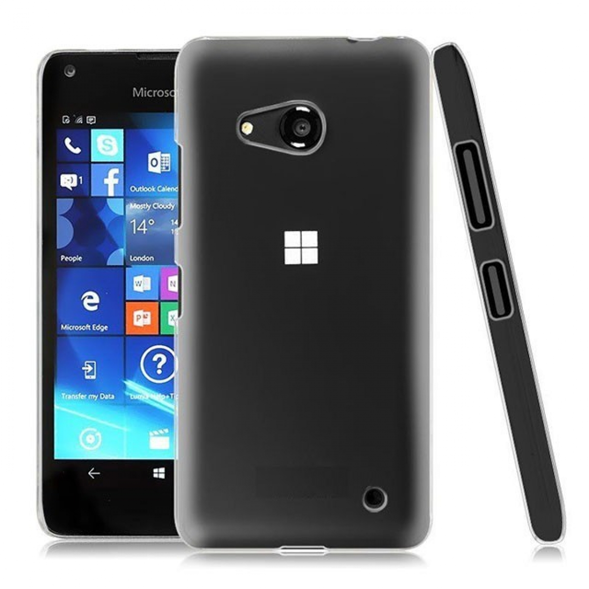 Klare, Transparent Microsoft, Lumia CASEONLINE 550, Backcover,