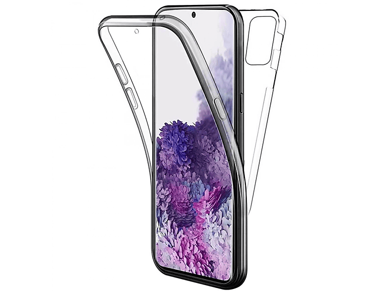 S20 Backcover, Samsung, Plus, 360°, Galaxy CASEONLINE Transparent