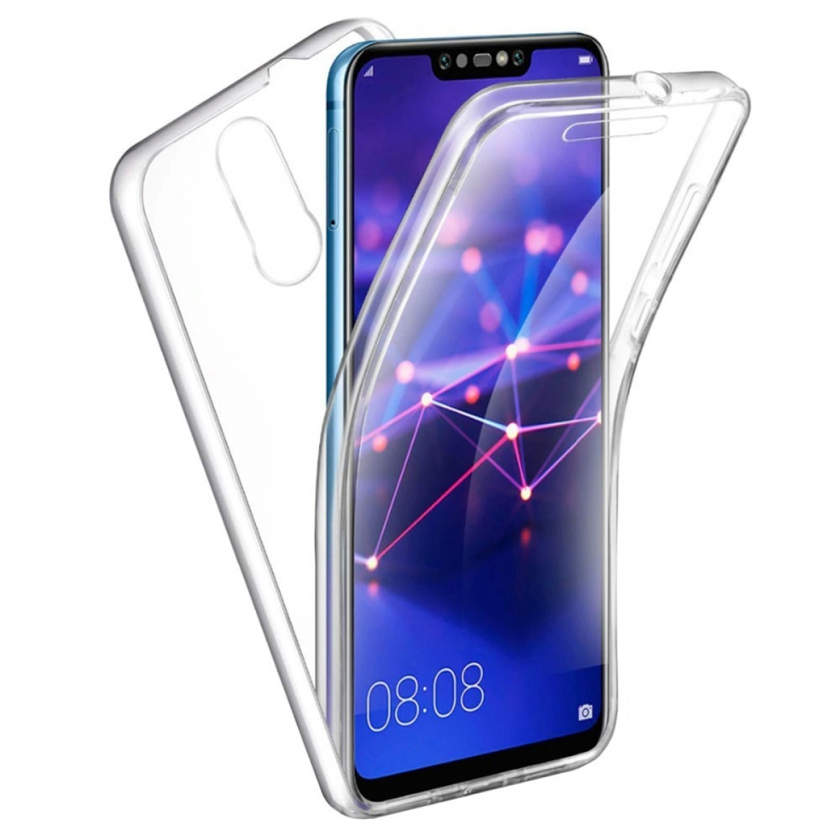 CASEONLINE 360°, Backcover, Huawei, Mate 20 Transparent Lite