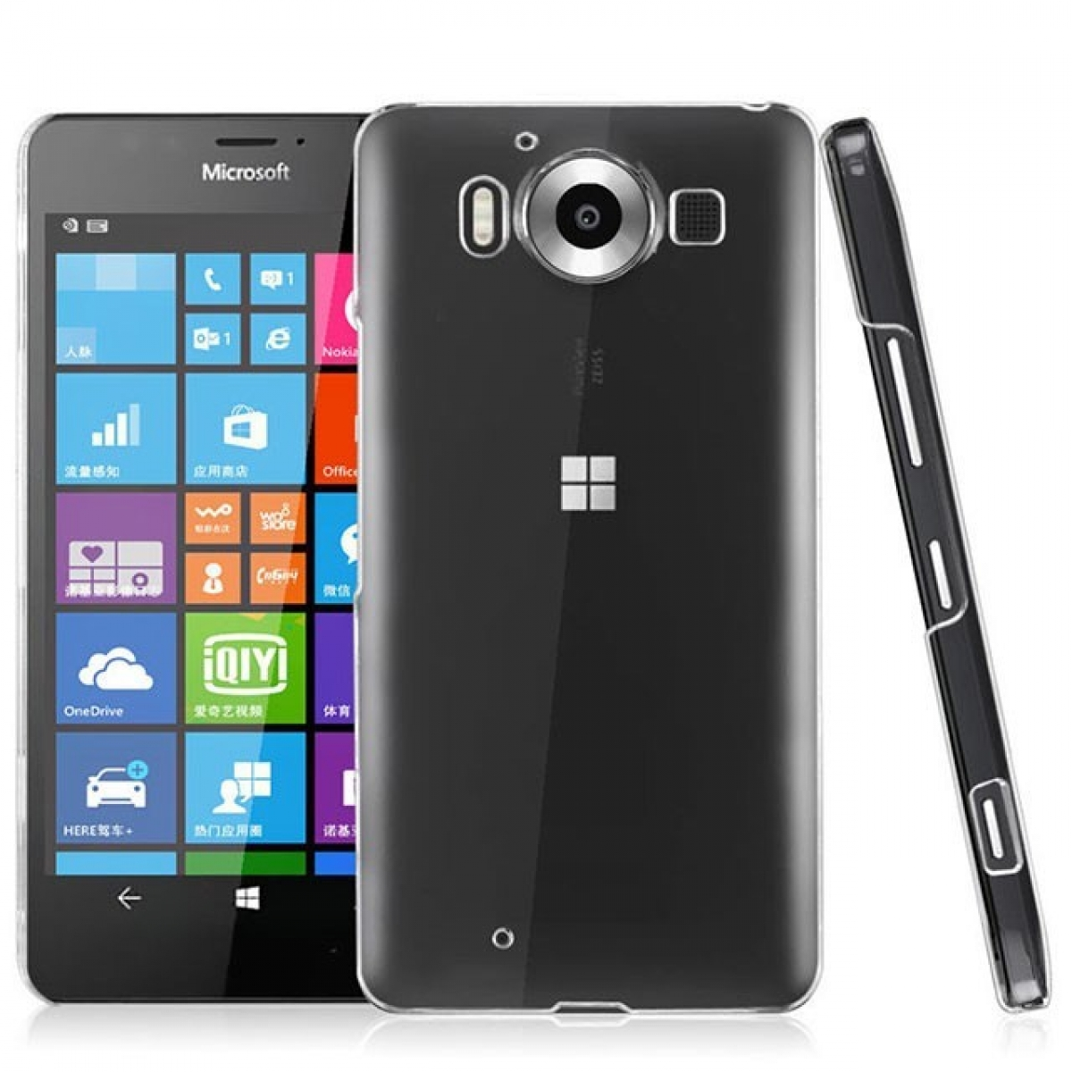 Backcover, Klare, Microsoft, Lumia CASEONLINE 950, Transparent