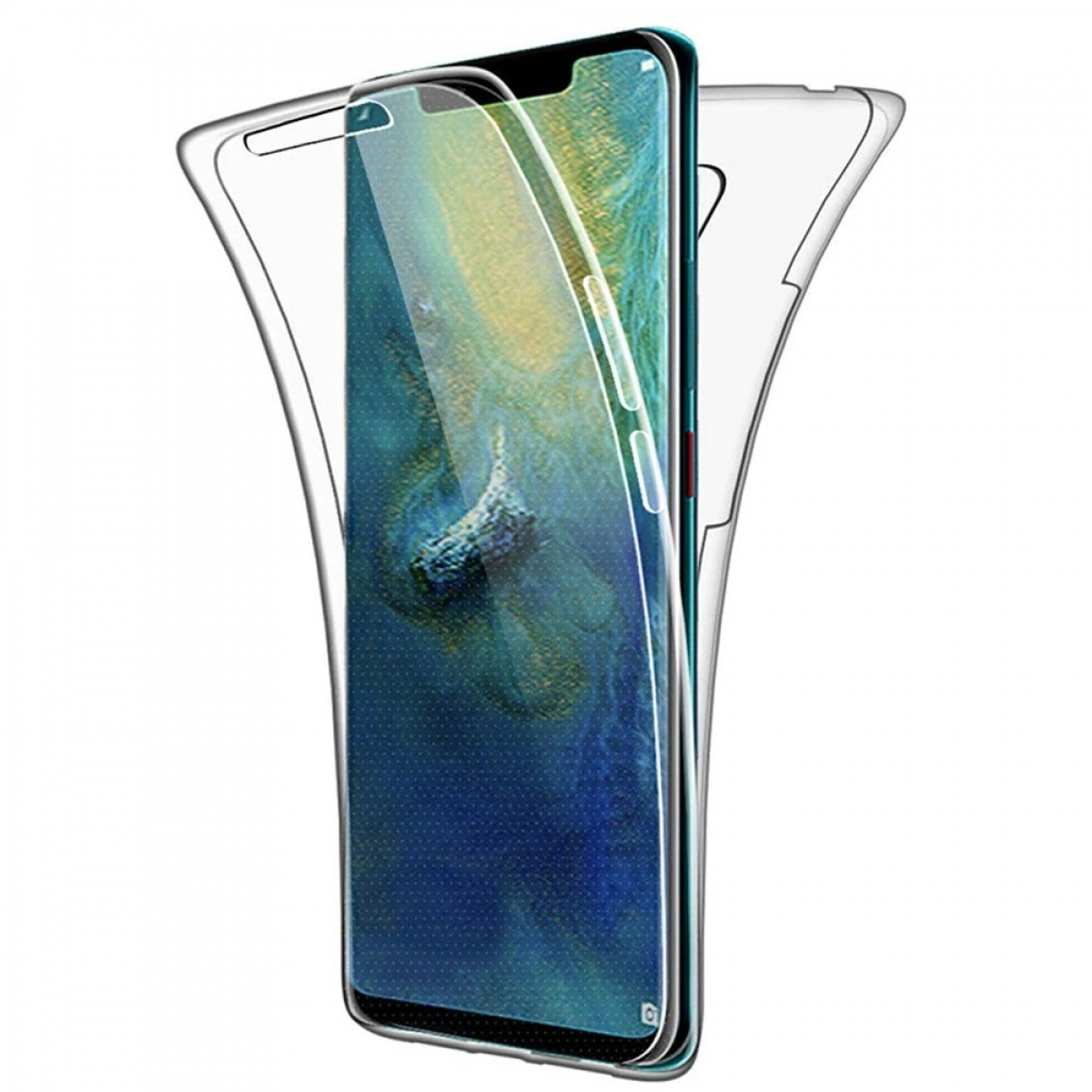 CASEONLINE 360°, Backcover, Huawei, 20 Mate Pro, Transparent