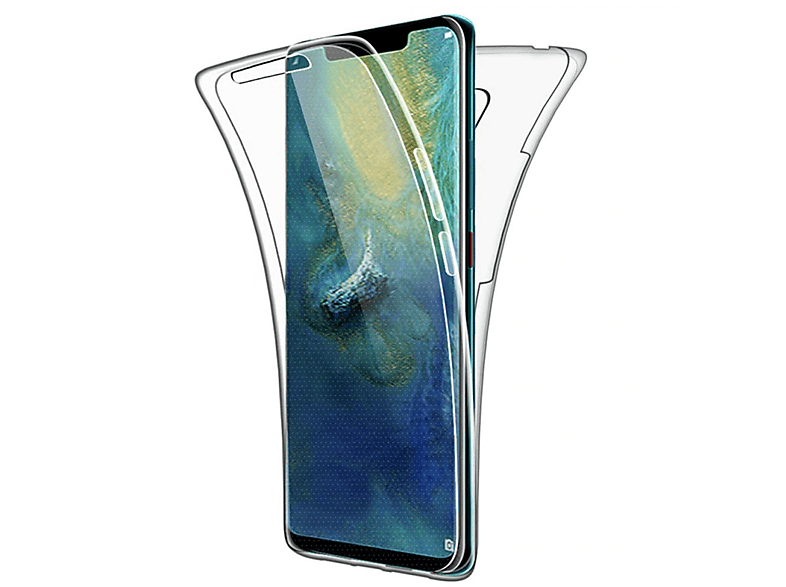 Backcover, Huawei, CASEONLINE Mate Pro, 20 360°, Transparent