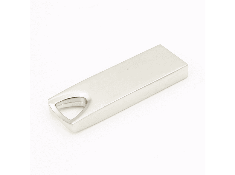 USB GERMANY ®Metall SE13 USB-Stick (Silber, 2 GB)