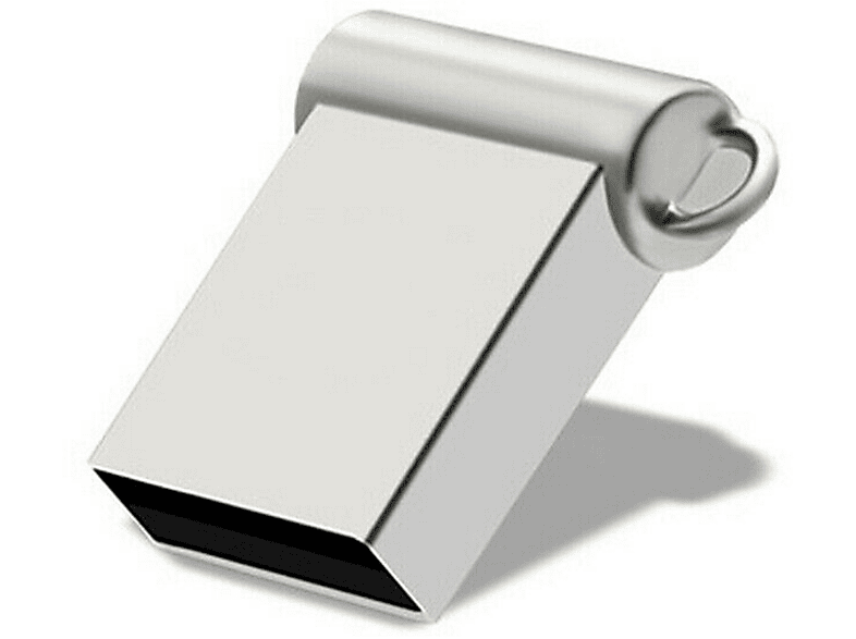 USB GERMANY ® Mini M5 USB-Stick (Silber, 2 GB)