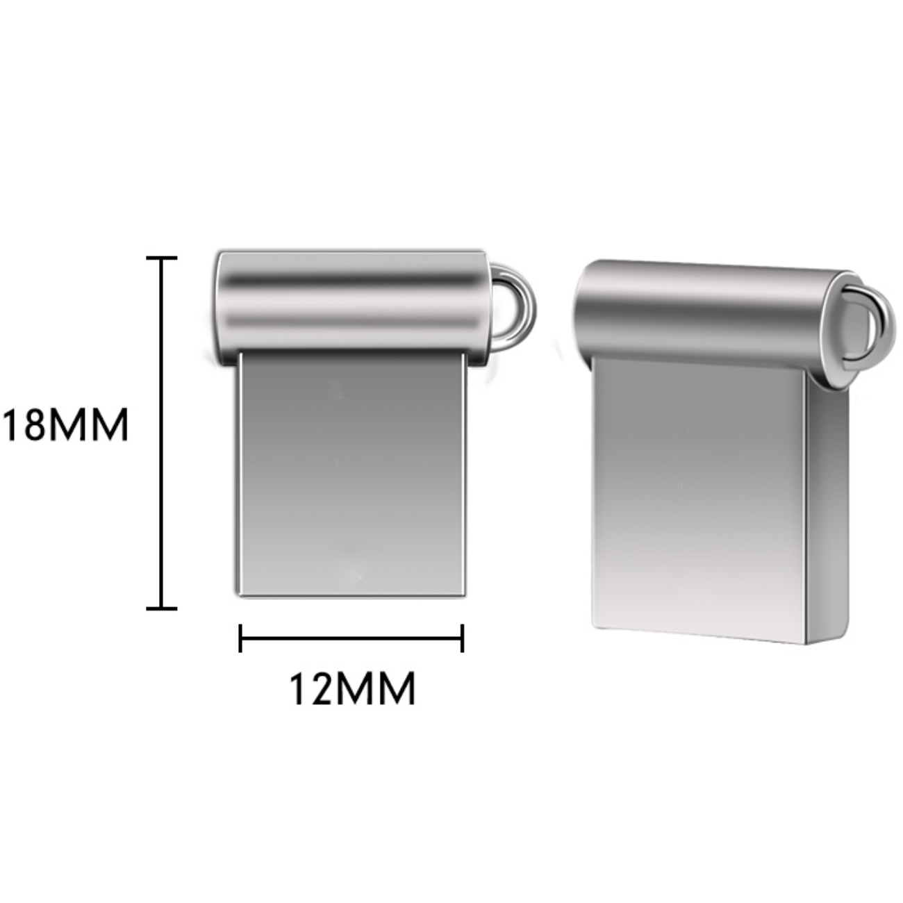 USB GERMANY ® Mini M5 2 USB-Stick (Silber, GB)