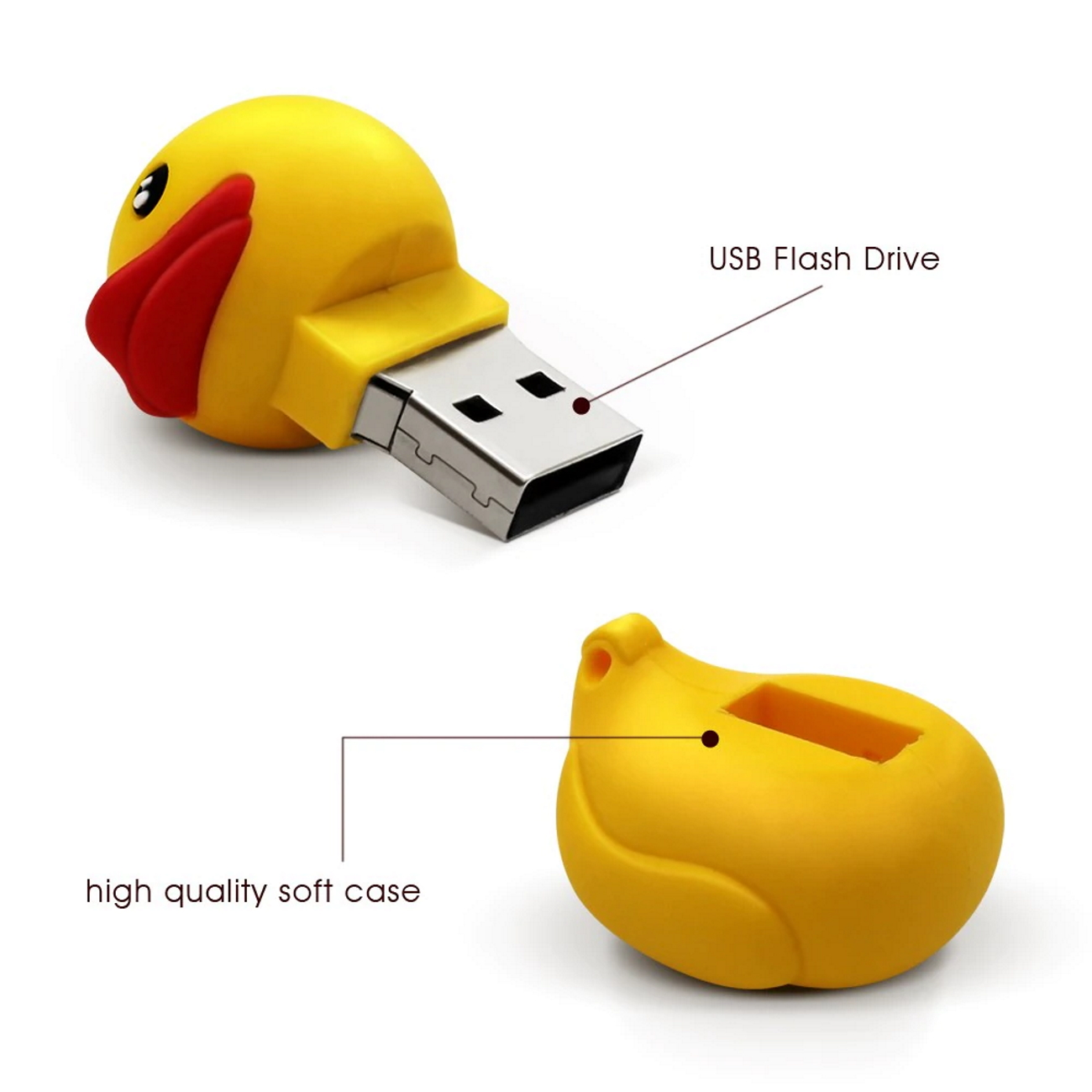 GERMANY USB (Gelb, Ente GB) USB-Stick 64