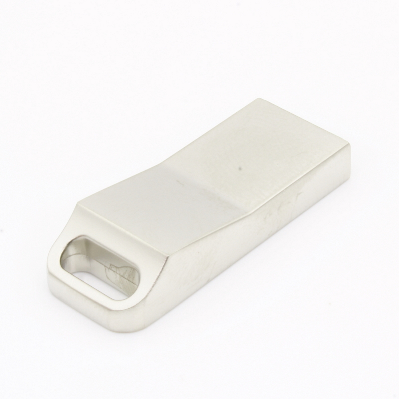 USB GERMANY ®Metall ME15 (Silber, 4 GB) USB-Stick