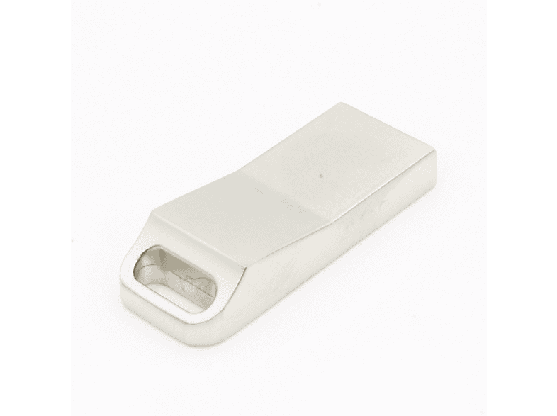 USB GERMANY ®Metall ME15 USB-Stick (Silber, 128 GB)