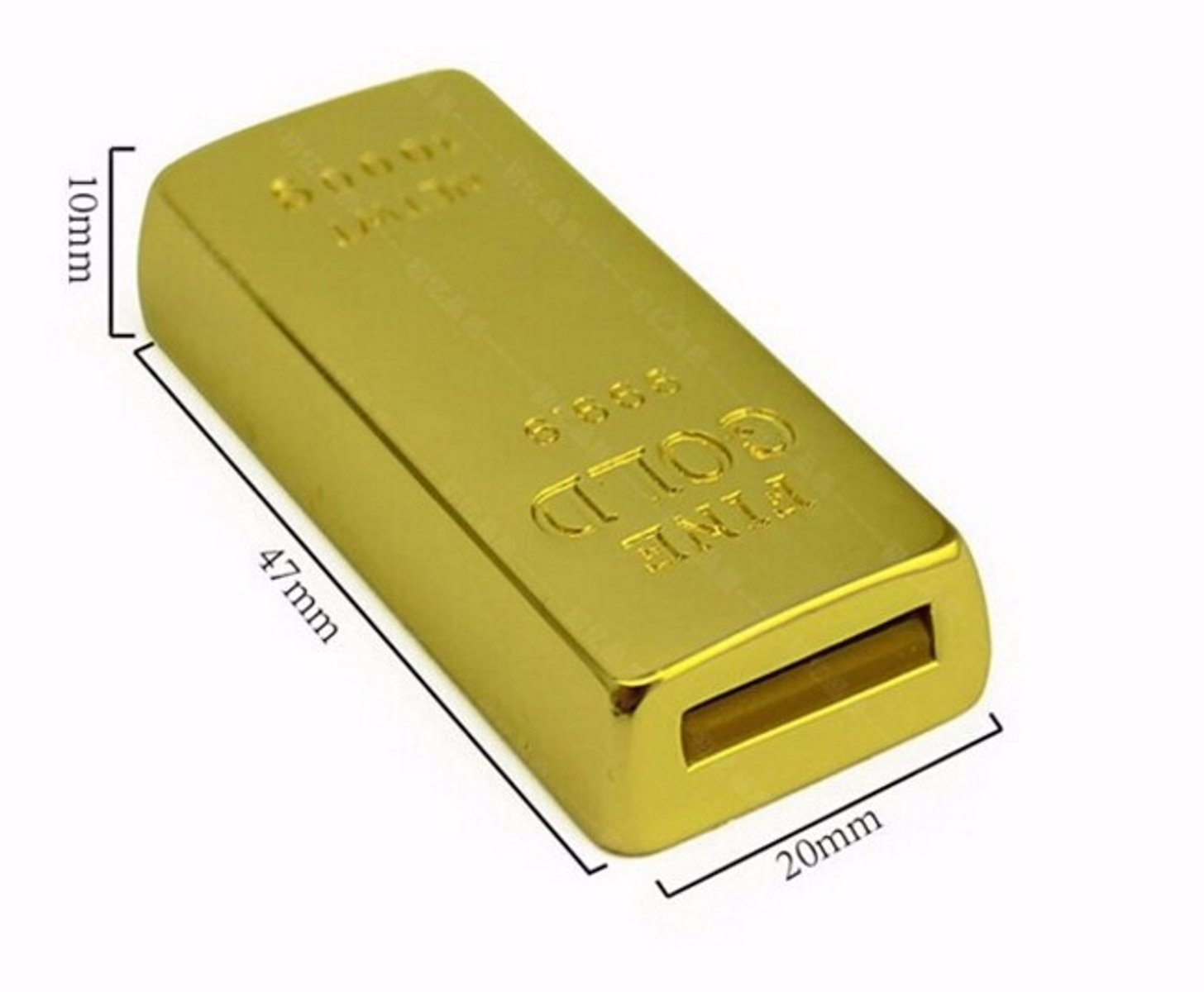 USB GERMANY ® GB) USB-Stick (Gold, 4 Goldbarren