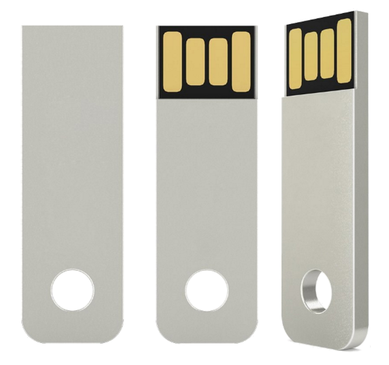 ®Mini USB-Stick GB) GERMANY (Silber, Key USB 16