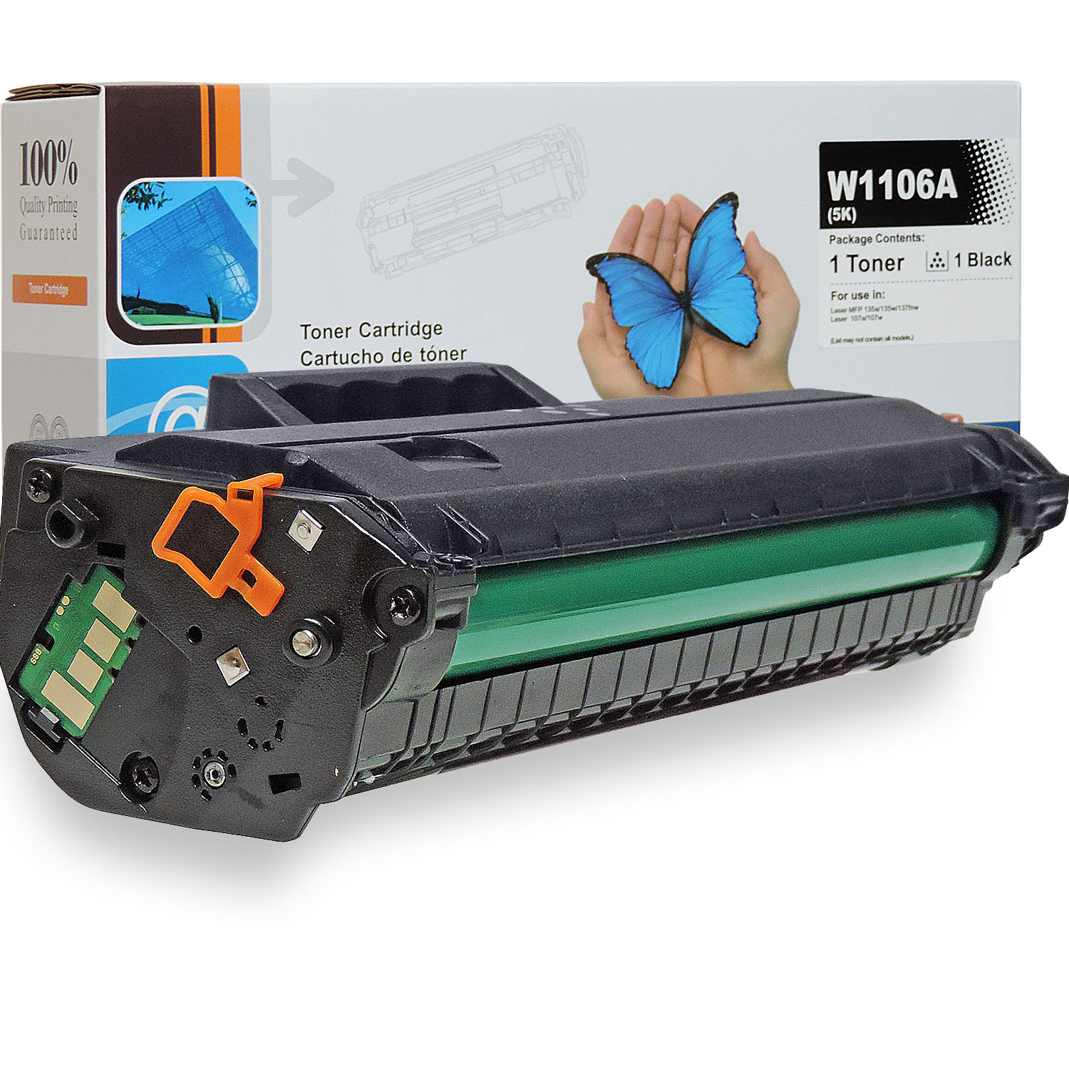 Toner für HP 106A W1106A Laser MFP 135wg MFP 137fwg MFP 135ag 135w 107w