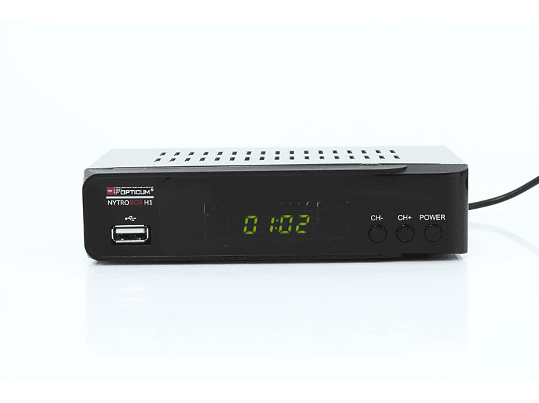 RED OPTICUM NYTROBOX H1-Hybrid-Receiver HD-TV I DVB-C & DVB-T2 Receiver ...