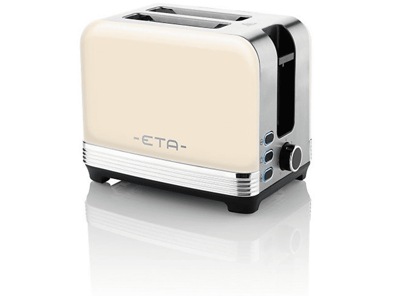 ETA Storio Toaster beige (980 Watt, Schlitze: 2)