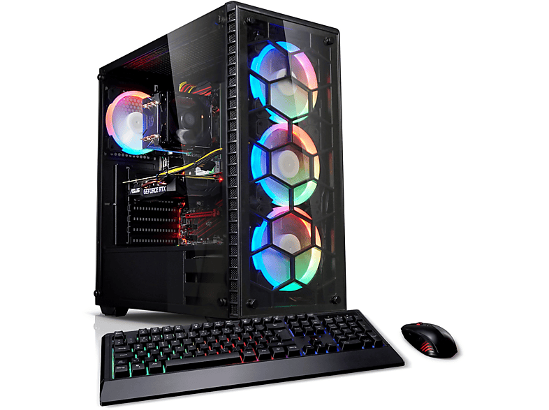 KIEBEL Lightning 10 Intel Core i710700KF, Windows 11 Home, Gaming PC