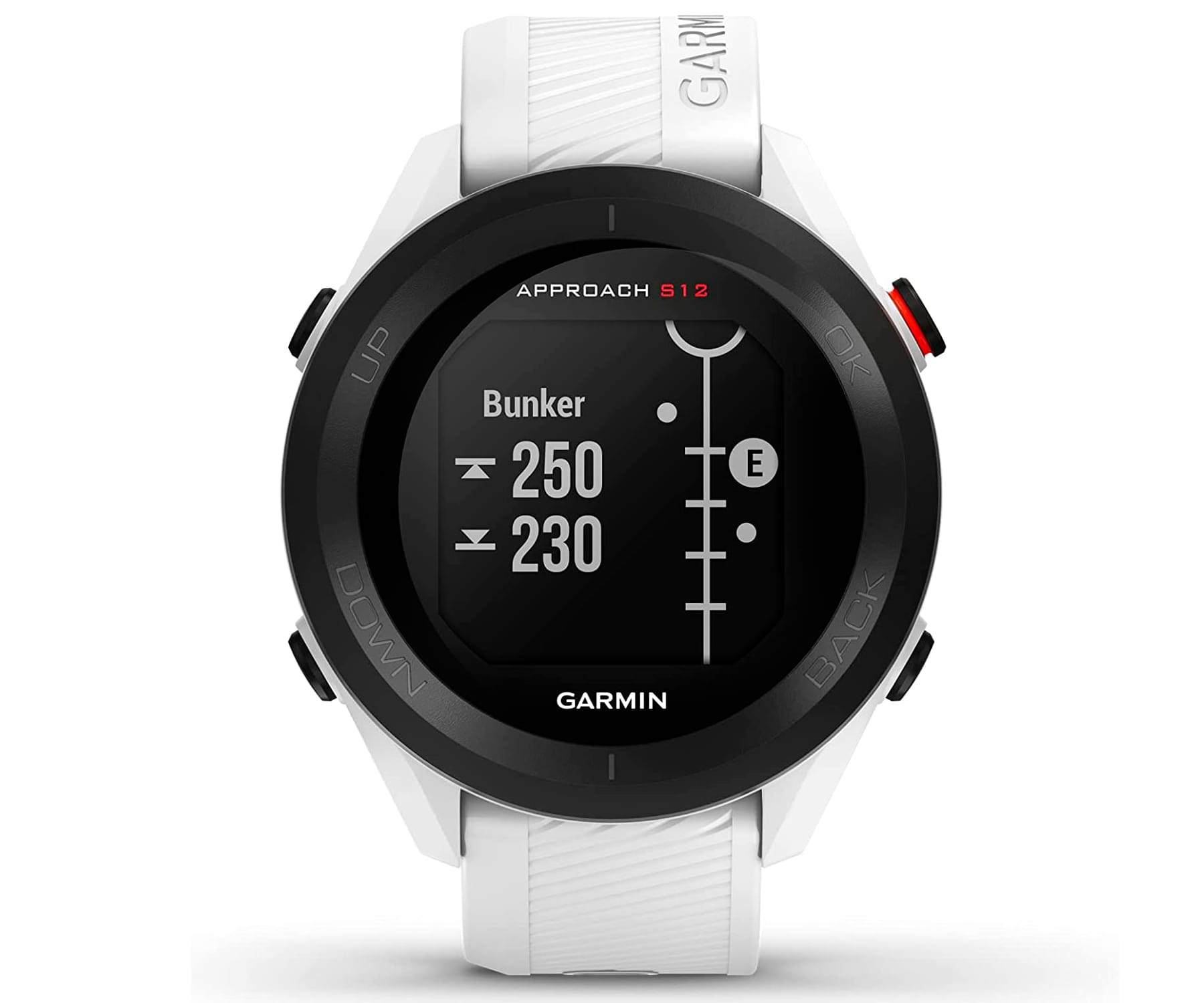Smartwatch | GARMIN GARMIN Approach S12 Blanco Smartwatch Golf