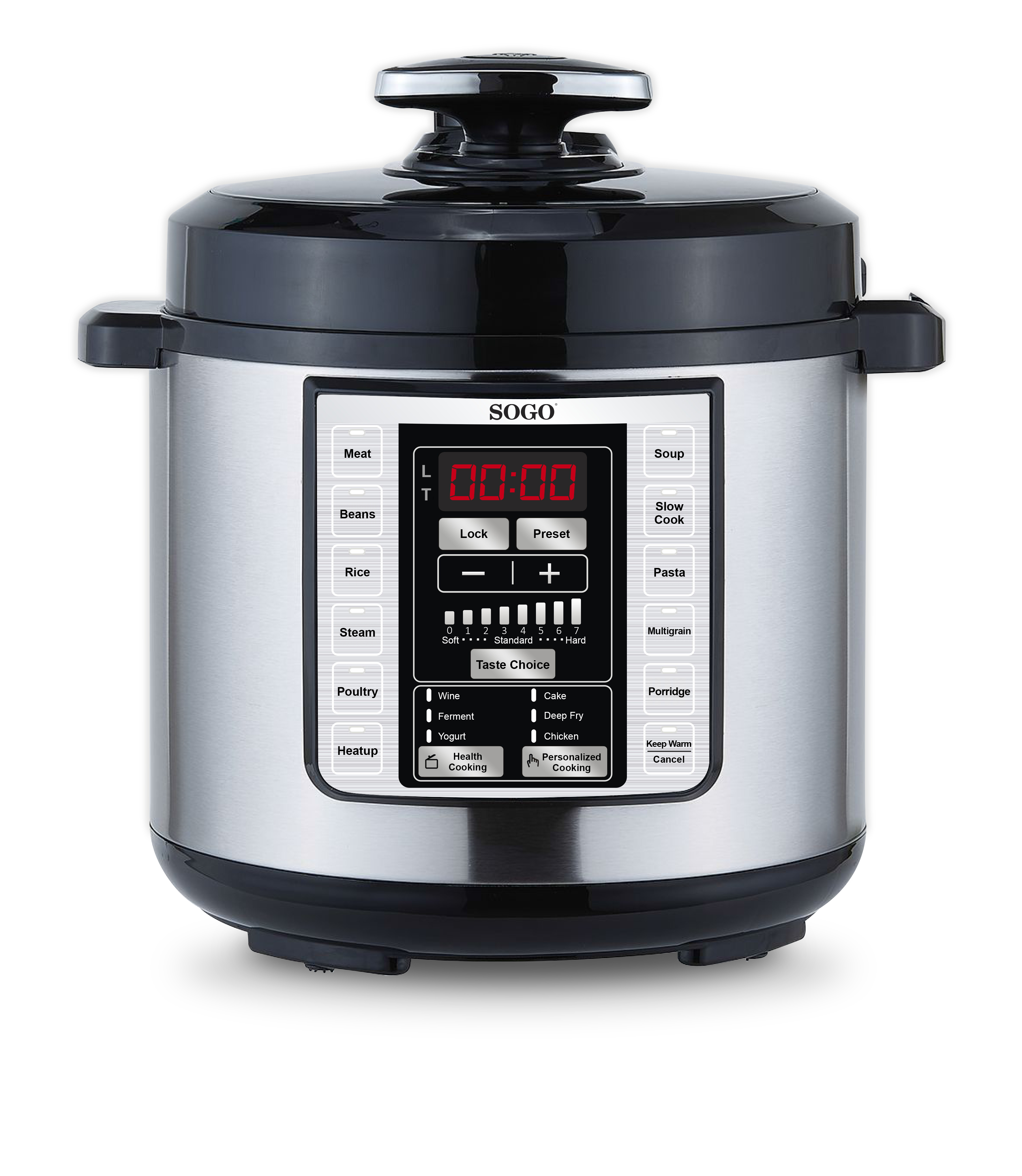 Sogo Ss10790 Olla multifuncion 11 modos 6l 1000w ollss10790 a robot de cocina 1000