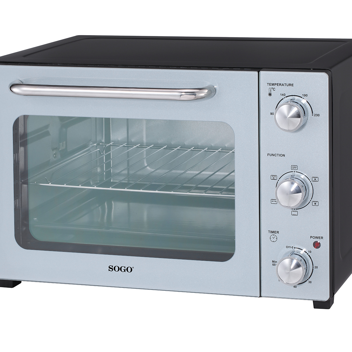 Horno - HOR-SS-10540 SOGO, 1500 W, Gris