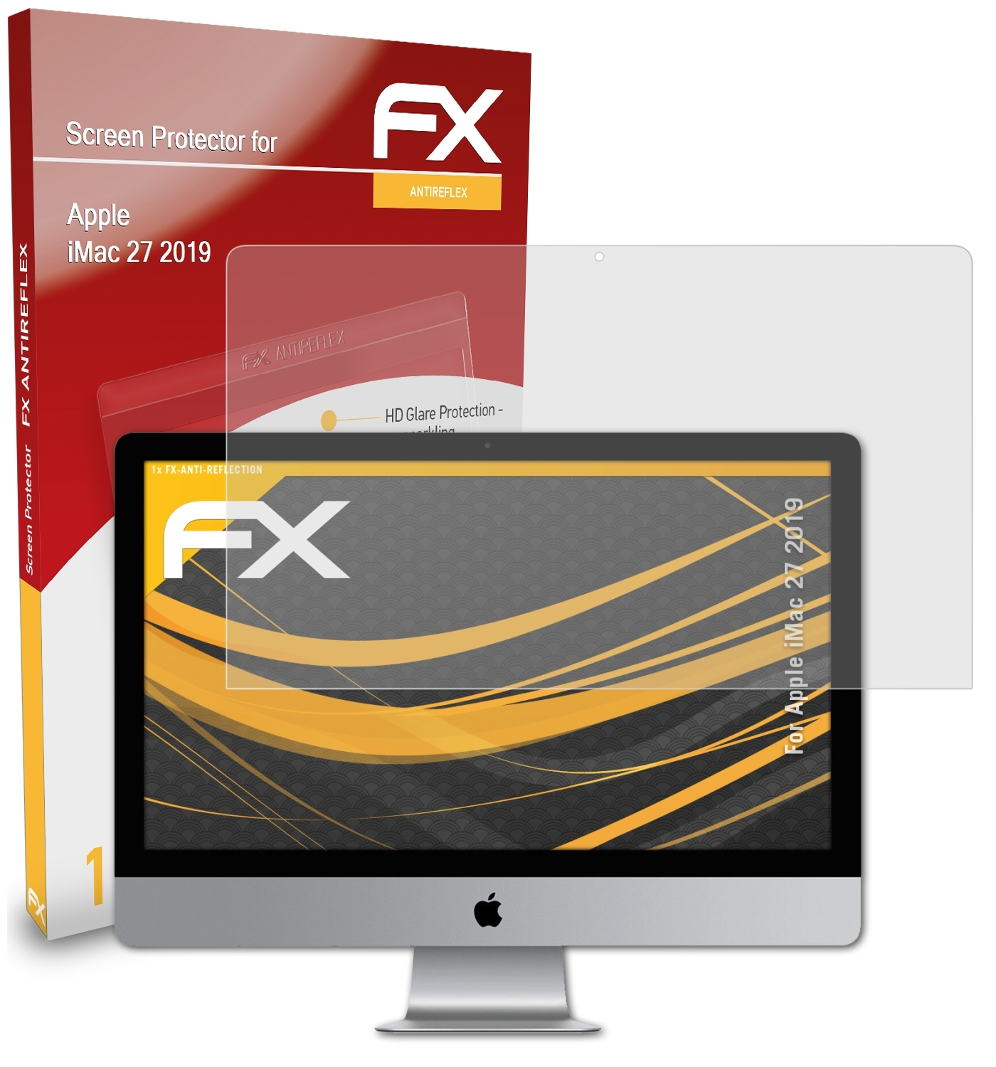 (2019)) 27 iMac ATFOLIX Apple Displayschutz(für FX-Antireflex