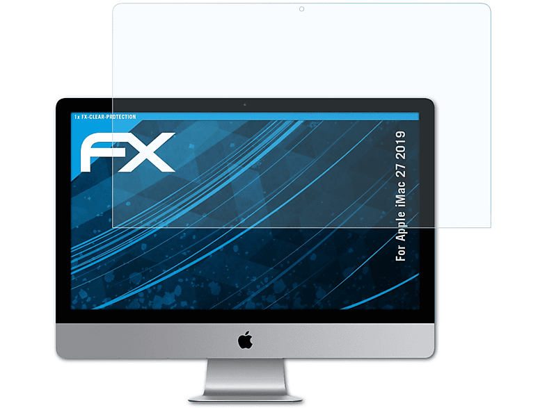 ATFOLIX FX-Clear iMac Apple 27 Displayschutz(für (2019))