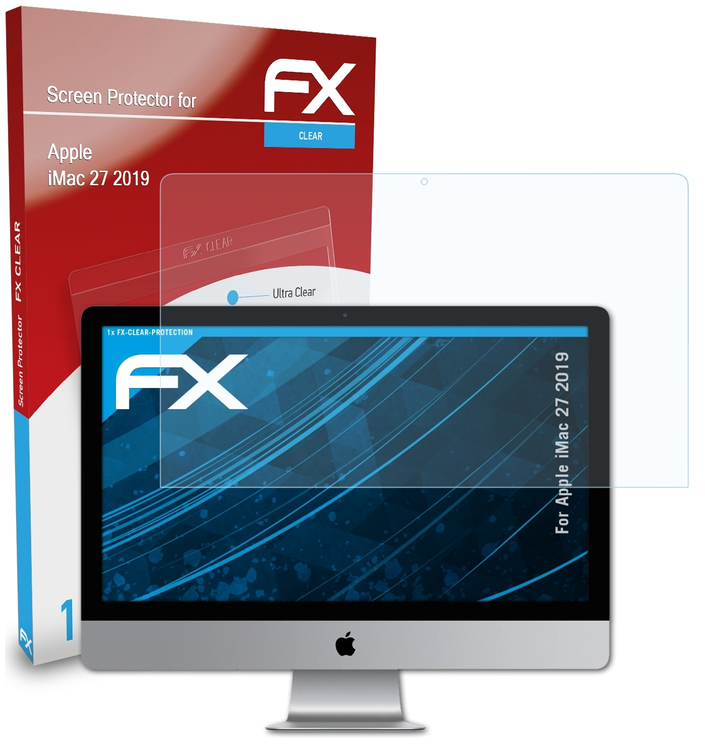 ATFOLIX (2019)) 27 Apple Displayschutz(für iMac FX-Clear
