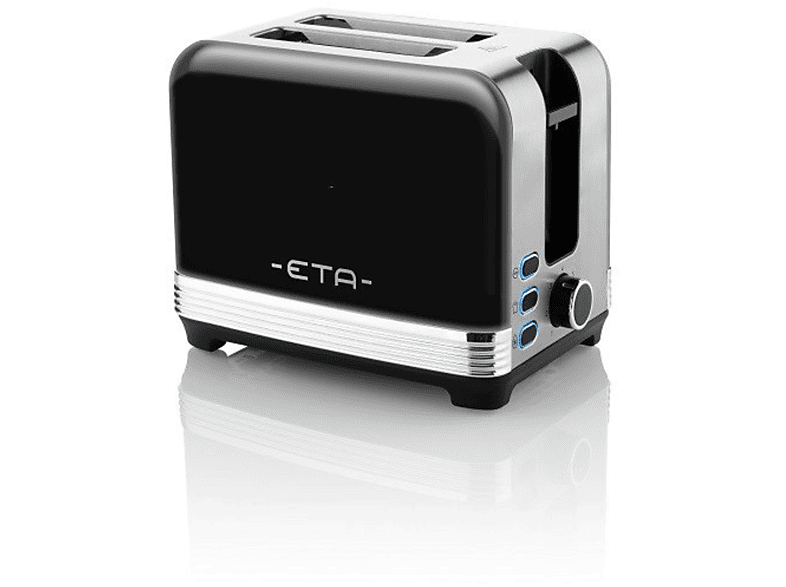 Watt, ETA Toaster 2) (980 Schlitze: Storio schwarz